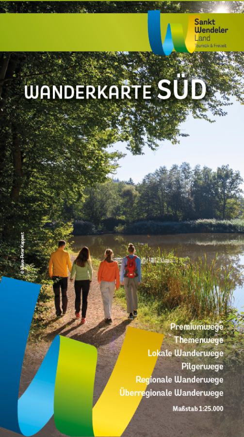 Wanderkarte Sankt Wendeler Land SÜD